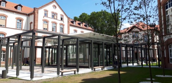 Die neue CATS-Bibliothek In Heidelberg (Foto: Michael Knoche CC BY NC SA)